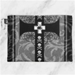 Spider Web Cross Canvas Cosmetic Bag (XXL)