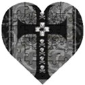 Wooden Puzzle Heart 