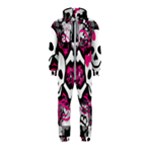 Splatter Girly Skull Hooded Jumpsuit (Kids)