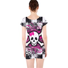 Short Sleeve Bodycon Dress Back Short Sleeve Bodycon Dress Back