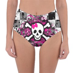 Reversible High-Waist Bikini Bottoms 