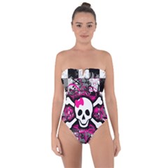 Tie Back One Piece Swimsuit 