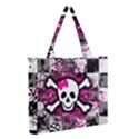 Zipper Medium Tote Bag Front