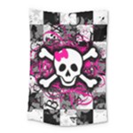 Splatter Girly Skull Small Tapestry