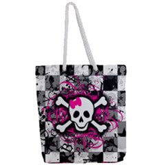 Full Print Rope Handle Tote (Large) 