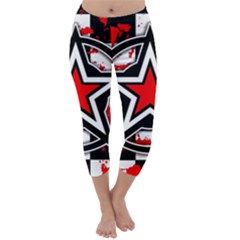 Capri Winter Leggings Front Capri Winter Leggings Front