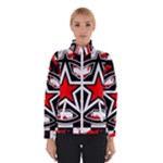 Star Checkerboard Splatter Winter Jacket