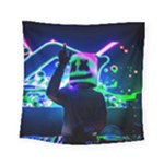 Marshmello Dj Hd Qu Jpglg Square Tapestry (Small)