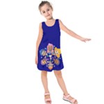 Bubble Guppies Sleeveless Dress NAVY BLUE Kids  SIZE 2T Kids  Sleeveless Dress