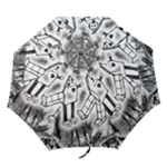 Robot Love Folding Umbrella