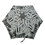 Robot Love Mini Folding Umbrella