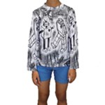 Robot Love Kids  Long Sleeve Swimwear