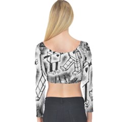 Long Sleeve Crop Top 