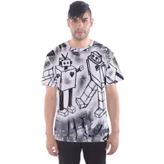 Men s Sport Mesh T-Shirt Front