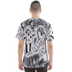 Men s Sport Mesh T-Shirt Back
