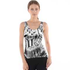 Women s Basic Tank Top Front Women s Basic Tank Top Front