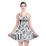 Robot Love Reversible Skater Dress
