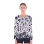 Robot Love Women s Long Sleeve Tee