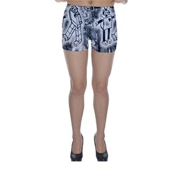 Skinny Shorts Back Skinny Shorts Back