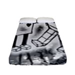 Robot Love Fitted Sheet (Full/ Double Size)