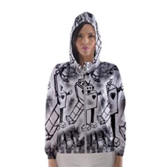 Women s Hooded Windbreaker 