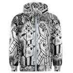 Robot Love Men s Zipper Hoodie