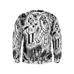 Robot Love Kids  Sweatshirt