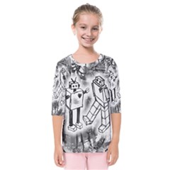 Kids  Quarter Sleeve Raglan T-Shirt 
