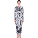 Robot Love Hooded Jumpsuit (Ladies)