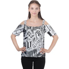 Cutout Shoulder T-Shirt 