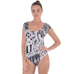 Short Sleeve Leotard  