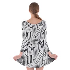 Long Sleeve Skater Dress 
