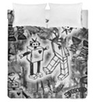 Robot Love Duvet Cover Double Side (Queen Size)