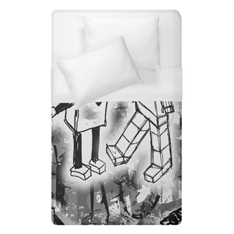 Robot Love Duvet Cover (Single Size) from ArtsNow.com