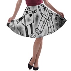 A-line Skater Skirt 