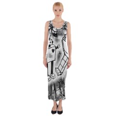 Fitted Maxi Dress 