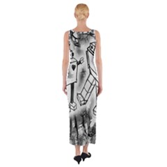 Fitted Maxi Dress 