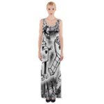 Robot Love Thigh Split Maxi Dress
