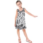 Robot Love Kids  Sleeveless Dress