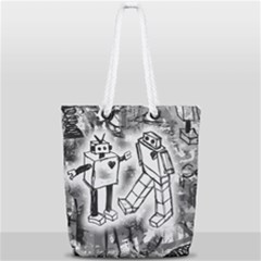 Full Print Rope Handle Tote (Small) 