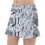 Robot Love Tennis Skirt