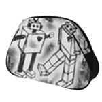 Robot Love Full Print Accessory Pouch (Small)