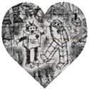 Wooden Puzzle Heart 