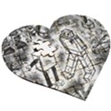 Wooden Puzzle Heart 