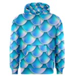 Mermaid Tail Blue Men s Pullover Hoodie