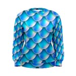 Mermaid Tail Blue Women s Sweatshirt