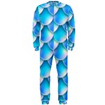 Mermaid Tail Blue OnePiece Jumpsuit (Men)