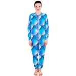 Mermaid Tail Blue OnePiece Jumpsuit (Ladies)