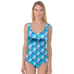 Mermaid Tail Blue Princess Tank Leotard 