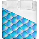 Mermaid Tail Blue Duvet Cover (King Size)